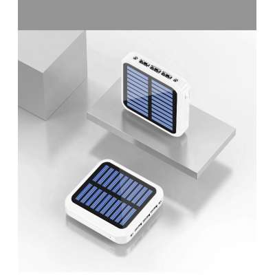 10000mAh mini Solar Power Bank Fast Charging Outdoor Portable Solar battery charger